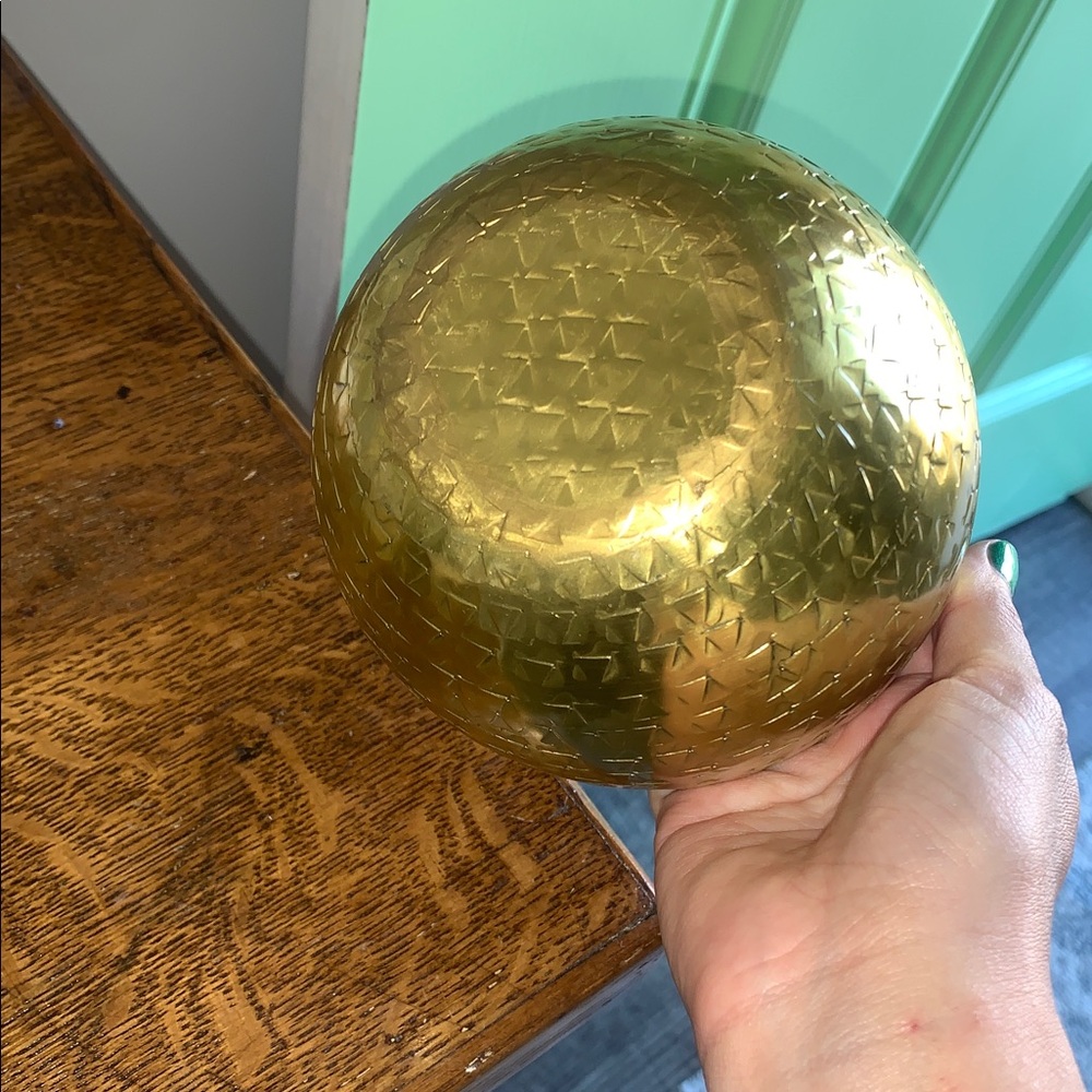Gold decorative bowl - new - Picture 3 of 4